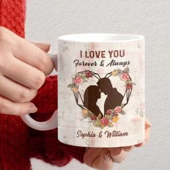 Personalized Mug For Wife Love You Forever Always -Gift Series Store Personalized Mug For Wife Love You Forever Always 3 9f075d17 77b0 4f5e 9e13 ec9c61ee57d5