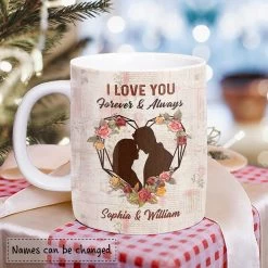 Personalized Mug For Wife Love You Forever Always -Gift Series Store Personalized Mug For Wife Love You Forever Always 4