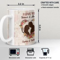 Personalized Mug For Wife Love You Forever Always -Gift Series Store Personalized Mug For Wife Love You Forever Always 5
