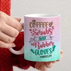 Personalized Nurse Mug Scrubs Rubber Gloves With Custom Name -Gift Series Store Personalized Nurse Mug Scrubs Rubber Gloves With Custom Name 3 50b7e577 2f0d 4bce a64f 96d3c4b18352