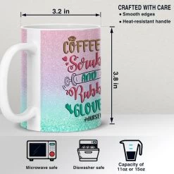 Personalized Nurse Mug Scrubs Rubber Gloves With Custom Name -Gift Series Store Personalized Nurse Mug Scrubs Rubber Gloves With Custom Name 5