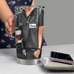 Personalized Nurse Scrub Tumbler With Customize Name Leopard Pattern 14 Personalized Nurse Scrub Tumbler With Customize Name Leopard Pattern -Gift Series Store Personalized Nurse Scrub Tumbler With Customize Name Leopard Pattern 5