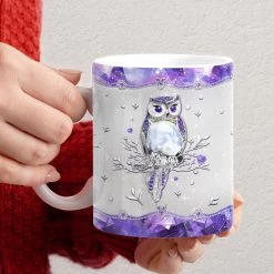 Personalized Owl Mug Jewelry Drawing Style -Gift Series Store Personalized Owl Mug Jewelry Drawing Style 4