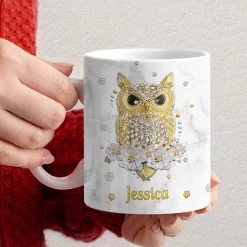 Personalized Owl Mug Just A Girl Who Loves Owls -Gift Series Store Personalized Owl Mug Just A Girl Who Loves Owls 11