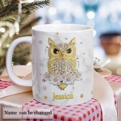 Personalized Owl Mug Just A Girl Who Loves Owls -Gift Series Store Personalized Owl Mug Just A Girl Who Loves Owls 9