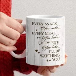 Personalized Photo Of Dog Mug Every Snack You Make -Gift Series Store Personalized Photo Of Dog Mug Every Snack You Make 5