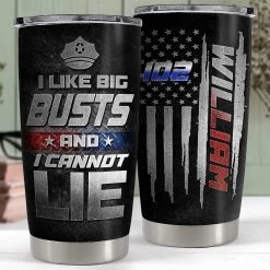 Personalized Policeman Tumbler Funny Gift Police For Man Father -Gift Series Store Personalized Policeman Tumbler Funny Gift Police For Man Father 4