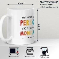 Personalized Retirement Mug Person Happy On Monday 13 Personalized Retirement Mug Person Happy On Monday -Gift Series Store Personalized Retirement Mug Person Happy On Monday 6