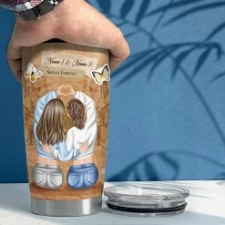 Personalized Sister Tumbler Fight A Bear For Sister Bestie -Gift Series Store Personalized Sister Tumbler Fight A Bear For Sister Bestie 2