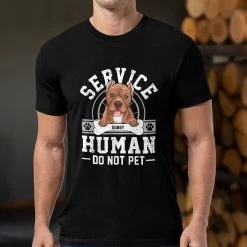 Personalized T-shirt For Dog Lover Service Human Do Not Pet -Gift Series Store Personalized T shirt For Dog Lover Service Human Do Not Pet 24