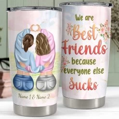Personalized Tumbler For Best Friend Funny Gifts Soulmate Friendship -Gift Series Store Personalized Tumbler For Best Friend Funny Gifts Soulmate Friendship 4