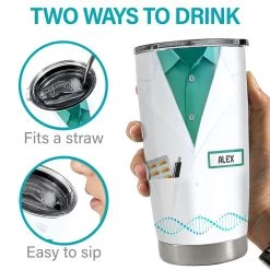 Personalized Tumbler For Pharmacist Nutrition Facts -Gift Series Store Personalized Tumbler For Pharmacist Nutrition Facts 6