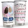 Personalized Tumbler For Sister Friend Funny Gift Custom 2 Peoples -Gift Series Store Personalized Tumbler For Sister Friend Funny Gift Custom 2 Peoples