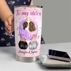 Personalized Tumbler Funny Gifts For Sister Bestie -Gift Series Store Personalized Tumbler Funny Gifts For Sister Bestie 2