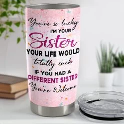 Personalized Tumbler Funny Gifts For Sister Bestie -Gift Series Store Personalized Tumbler Funny Gifts For Sister Bestie 3