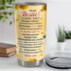 Personalized Tumbler Thank You For Making Me Laugh For Bestie -Gift Series Store Personalized Tumbler Thank You For Making Me Laugh For Bestie 3