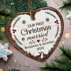 Personalized Our First Christmas Ornament Married Couple Deer Ceramic Ornaments 2024 For Married Couple Lovers Husband Wife Heart Ornaments -Gift Series Store SJORNTT30092022002CEHE mk6 8d9f7c6d ffba 45c0 ba24 a95f419b4980