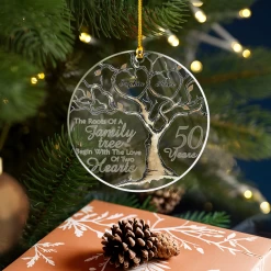 Personalized Anniversary Ornament Married Couple 50th Golden Married Acrylic Ornament 2024 For Xmas Lovers Husband Wife Gift Ideas 17 Personalized Anniversary Ornament Married Couple 50th Golden Married Acrylic Ornament 2024 For Xmas Lovers Husband Wife Gift Ideas -Gift Series Store SJORNTTBCKL06102022003AR MK07