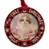 Personalized Cat Ornament First Christmas Custom Photo Wood Ornament 2024 For Kitten Cat Mom Cat Dad Pet Owner Tree Decoration Xmas Gift Ideas -Gift Series Store SJORNTTTQ06102022007WO mk1 0a1052ad a3f4 4995 bcda 305346706394