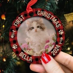Personalized Cat Ornament First Christmas Custom Photo Wood Ornament 2024 For Kitten Cat Mom Cat Dad Pet Owner Tree Decoration Xmas Gift Ideas 12 Personalized Cat Ornament First Christmas Custom Photo Wood Ornament 2024 For Kitten Cat Mom Cat Dad Pet Owner Tree Decoration Xmas Gift Ideas -Gift Series Store SJORNTTTQ06102022007WO mk5 3a963c3c 0d94 4d53 98bb 45ac78279b01