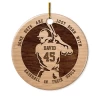 Personalized Baseball Ornament Custom Name Ceramic Ornaments 2024 For Boys Boyfriends Baseball Lovers Christmas Tree Decoration Circle Ornaments -Gift Series Store SJORNTTVH04102022006CECI MK01