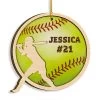 Softball Girl Christmas Personalized Ornament -Gift Series Store Softball Girl Christmas Personalized Ornament