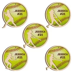 Softball Girl Christmas Personalized Ornament -Gift Series Store Softball Girl Christmas Personalized Ornament 6