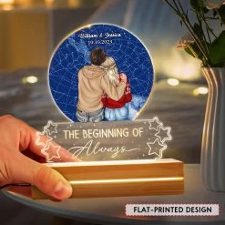 Star Map We Decided On Forever Personalized Led Night Light For Couple -Gift Series Store Star Map We Decided On Forever Personalized Led Night Light For Couple 2