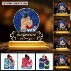 Star Map We Decided On Forever Personalized Led Night Light For Couple -Gift Series Store Star Map We Decided On Forever Personalized Led Night Light For Couple 6