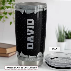 Personalized Dad Tumbler Funny Gifts Metallic Style Father's Day Gift -Gift Series Store TBLIHT01082022012ASJ mk4