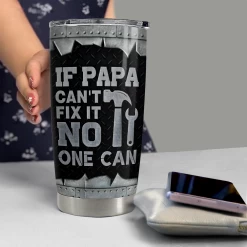 Personalized Dad Tumbler Funny Gifts Metallic Style Father's Day Gift -Gift Series Store TBLIHT01082022012ASJ mk6