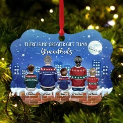 There Is No Greater Gift Than Grandkids Personalized Ornament 12 There Is No Greater Gift Than Grandkids Personalized Ornament -Gift Series Store There Is No Greater Gift Than Grandkids Personalized Ornament 3