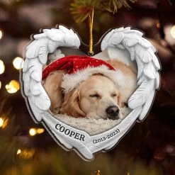 You Are Always In My Heart Personalized Photo Ornament