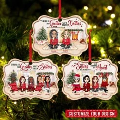 You Are My Person Besties Personalized Ornament -Gift Series Store You Are My Person Besties Personalized Ornament 6