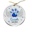 Personalized Acrylic Paw Dog Memorial Ornament Jewelry Gift -Gift Series Store personalized acrylic paw dog memorial ornament jewelry gift main