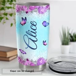 Personalized Bible Faith Tumbler Butterfly Inspiration Gift For Girl -Gift Series Store personalized bible faith tumbler butterfly inspiration gift for girl pt03