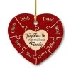 Personalized Ceramic Family Ornament Puzzle -Gift Series Store personalized ceramic family ornament puzzle main