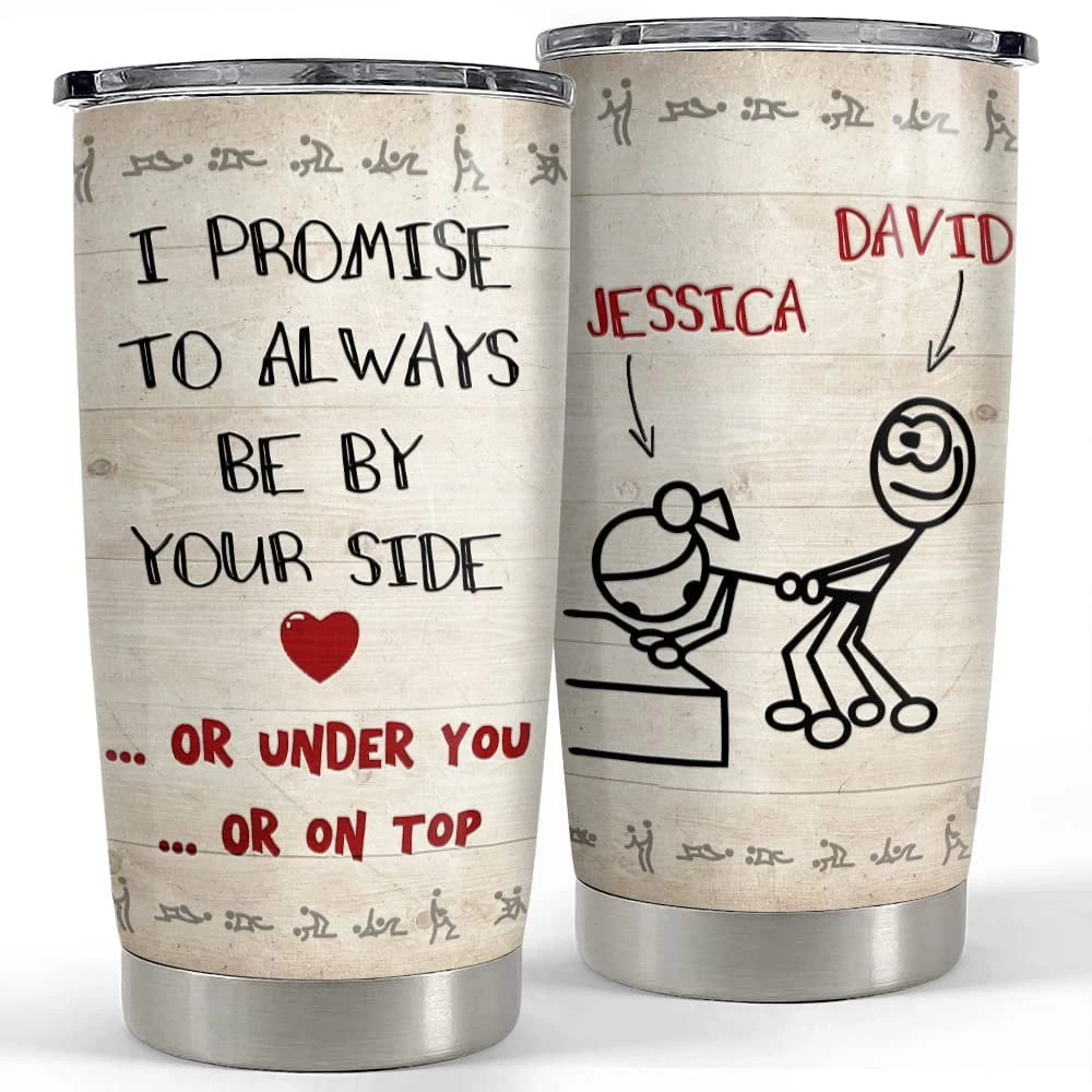 Personalized Couple Tumbler Funny Valentine Gift For Husband Wife 4 Personalized Couple Tumbler Funny Valentine Gift For Husband Wife - Image 2