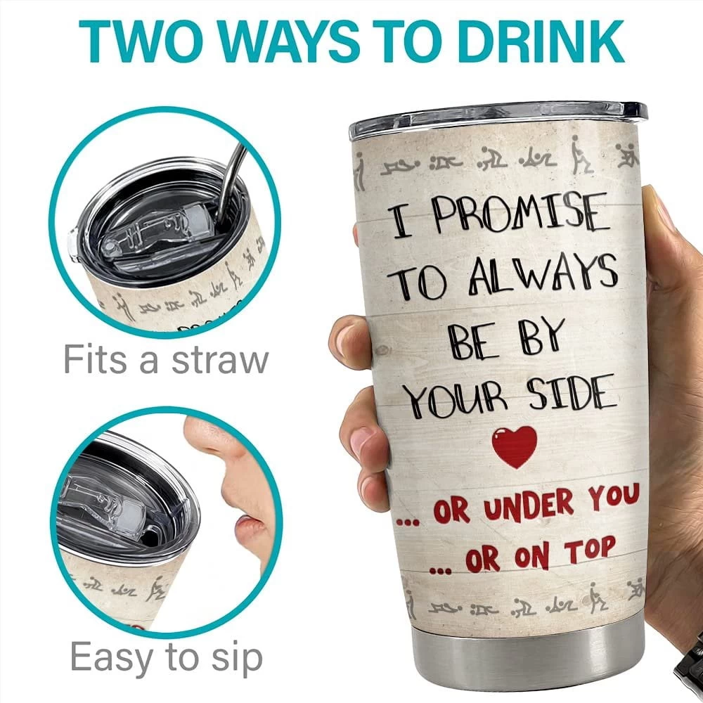 Personalized Couple Tumbler Funny Valentine Gift For Husband Wife 7 Personalized Couple Tumbler Funny Valentine Gift For Husband Wife - Image 5