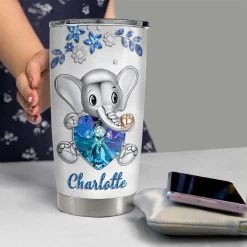 Personalized Elephant Tumbler I Just Freaking Love Elephants Custom Name 12 Personalized Elephant Tumbler I Just Freaking Love Elephants Custom Name -Gift Series Store personalized elephant tumbler i just freaking love elephants custom name pt03