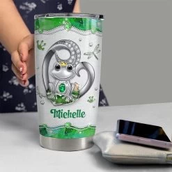 Personalized Frog Tumbler Jewelry Style Girl Loves Frogs Best Gift -Gift Series Store personalized frog tumbler jewelry style girl loves frogs best gift pt04