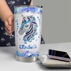 Personalized Horse Tumbler Jewelry Drawing Love Horses Best Gift -Gift Series Store personalized horse tumbler jewelry drawing love horses best gift pt02