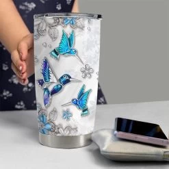 Personalized Hummingbird Tumbler Jewelry Drawing For Animal Lover -Gift Series Store personalized hummingbird tumbler jewelry drawing for animal lover pt03