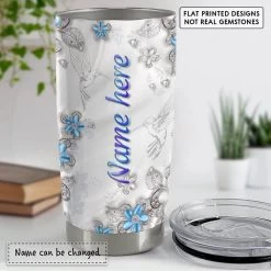 Personalized Hummingbird Tumbler Jewelry Drawing For Animal Lover -Gift Series Store personalized hummingbird tumbler jewelry drawing for animal lover pt04