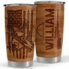Personalized Hunting Tumbler Wood American Flag For Hunting Lover 2 Personalized Hunting Tumbler Wood American Flag For Hunting Lover -Gift Series Store personalized hunting tumbler wood american flag for hunting lover main