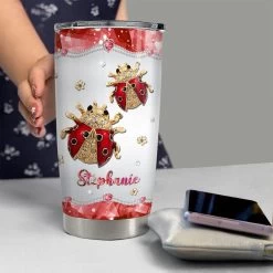 Personalized Ladybug Tumbler Jewelry Style Ladybugs Lover Animal Lover 12 Personalized Ladybug Tumbler Jewelry Style Ladybugs Lover Animal Lover -Gift Series Store personalized ladybug tumbler jewelry style ladybugs lover animal lover pt03