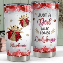Personalized Ladybug Tumbler Jewelry Style Ladybugs Lover Animal Lover 13 Personalized Ladybug Tumbler Jewelry Style Ladybugs Lover Animal Lover -Gift Series Store personalized ladybug tumbler jewelry style ladybugs lover animal lover pt04