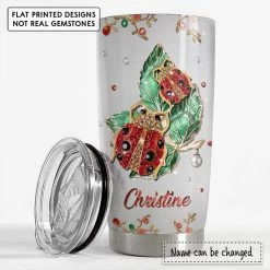 Personalized Ladybug Tumbler Jewelry Style Love Ladybugs Best Gift -Gift Series Store personalized ladybug tumbler jewelry style love ladybugs best gift pt02