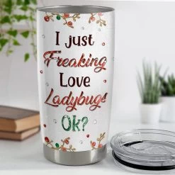 Personalized Ladybug Tumbler Jewelry Style Love Ladybugs Best Gift -Gift Series Store personalized ladybug tumbler jewelry style love ladybugs best gift pt03