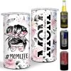 Personalized Mom Can Cooler Mom Life Floral Style Mother's Day Gifts -Gift Series Store personalized mom can cooler mom life floral style mothers day gifts main
